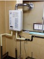ガス給湯器取替工事　奈良県奈良市 RUX-V1611SWFA-E