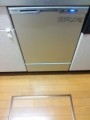 ビルトイン食洗器取付工事（給水・排水管接続加工・電源新設）　東京都八王子市　NP-45MC6T