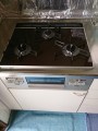 ビルトイン食洗機 ビルトインガスコンロ取替工事　広島県山県郡北広島町　RSWA-C402C-B