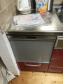 ビルトイン食洗機取替工事　奈良県五條市　RSW-404LP