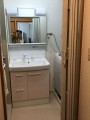 洗面化粧台 蛇口 小型電気温水器取替工事　兵庫県神戸市垂水区