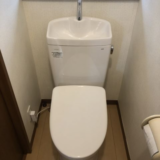 トイレ取替工事　神奈川県横浜市鶴見区　TCF4714AK-NW1