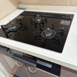 ビルトインガスコンロ 蛇口 レンジフード交換工事　栃木県宇都宮市　N3WV6RWTP1-13A
